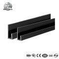 black anodized aluminum extrusion j channel